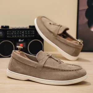 MB1 High Quality Men’s Loafers Stylish Versatile Slip On Casual Shoes Comfortable Flats Shoes for Men Available in Large Sizes