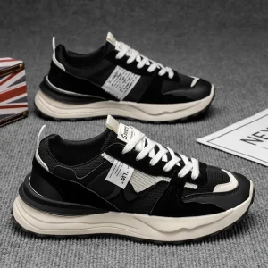ML209 New Men’s Shoes Breathable Sports Casual Shoes Versatile and Stylish Thick-soled Running Dad Shoes