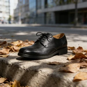 Made in China High-end Black Fashion Dress Shoes Men’s Casual Work Leather Shoes Lace-up Custom Classic Men’s Office Shoes