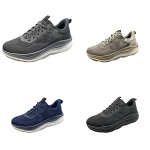 Mammon New Styles Men’s Lightweight Breathable Mesh Lining Slip On Running Walking Shoes Fashion Sneakers