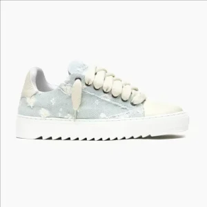 Manufacture Custom Paris Thick Soled Canvas Sports Man Shoes Lace Up Spray Painted Round Toe Platform Fashion Men Casual Shoes