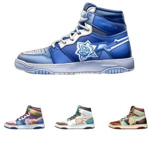 Manufacturer Custom Designed Men’s Casual Sports Sneakers Breathable Leather Walking Shoes for Spring and Autumn Fashion Trends