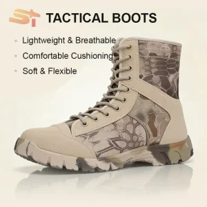 Manufacturer Genuine Leather Industrial Durable Safety Shoes Steel Toe Men’s Work Boots