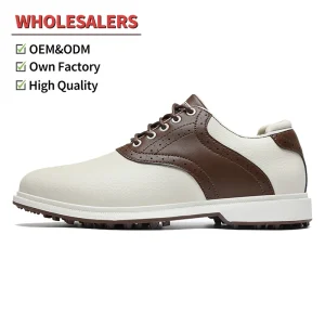 Manufacturer High Quality Men’s Golf Shoes Support Customized Golf Shoes Bags Outdoor Golf Sneakers for Men