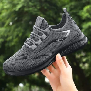 Manufacturer Men’s Shoes Breathable Casual Sneakers Summer Soft-sole Shoes