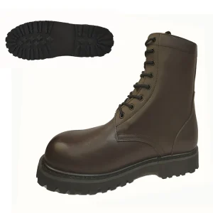 Manufacturer’s Men’s Safety Leather Shoes with Steel Toe Lace Up Slip Resistant Windproof Boots