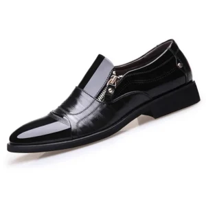 Men Business Leather Shoes Men’s Luxury Dress Shoes Male Gentlemen Interview Fashion All-Match Casual Shoes Working Footwears