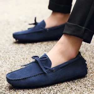 Men Casual Shoes Loafers Sneakers Handmade Retro Leisure Shoes