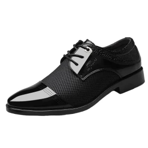 Men Dress Shoe Classic Gentleman Leather Shoe Business Formal Dress Shoes