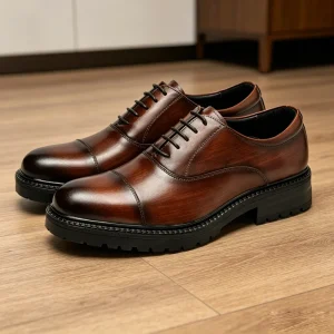 Men Dress Shoes, Comfortable, Soft Genuine Leather