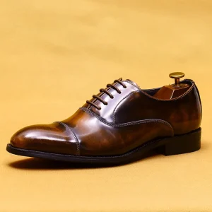 Men Original Genuine Leather Casual Shoes