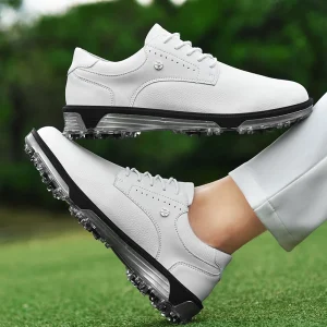 Men Outdoor Breathable Golf Sneakers Waterproof Training Professional Golf Shoes with Logo