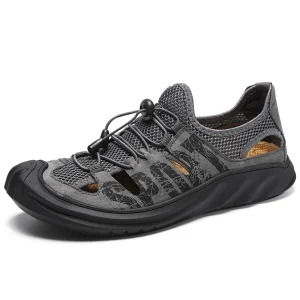 Men Sandals Outdoor Beach Shoes Men’s Leather Sandals Latest Design Light Weight Sandals