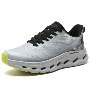 Men Sport Shoes Breathable Mesh Upper Mens Fashion Sneakers Cushioned Running Shoes
