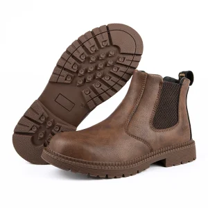 Men Steel Toe Safety Boots Anti-Puncture Waterproof Work Boots 815