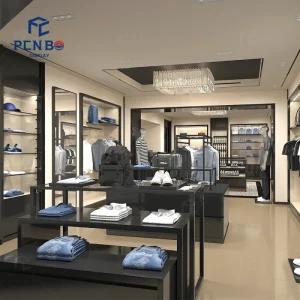 Men Suit Clothing Store Interior Design Full Set Men’s Clothing Store Renovation Service Apparel Shop Renovation