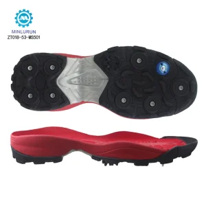 Men Women Golf Sport Comfortable EVA+RB Shoes Outsole With Rubber Spikes Cricket Sole