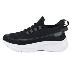 Men’s Anti-Slip Casual Sports Sneakers with Breathable Flat Sole Lining Mesh for Outdoor Walking for Spring and Autumn Seasons