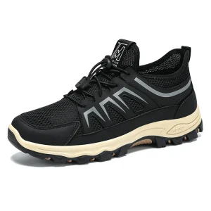 Men’s Athletic Running Shoes Breathable Mesh Versatile Single Shoe Soft Sole Comfortable