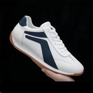 Men’s Autumn Low top Square Toe Patent Leather Slip On Casual Running Shoes
