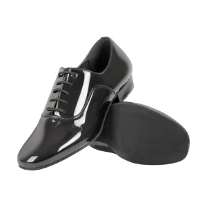Men’s Ballroom Latin Dance Shoes Bulk PU Upper Suede Sole Custom Logo & Packaging Available