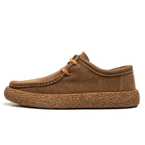 Men’s Bean Casual Shoes Slip On Soft Soled Lightweight Breathable and Anti Slip Shoes
