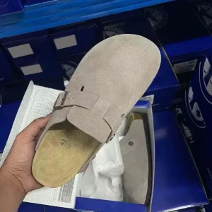 Men’s Birken Closed Breathable Soft-soled Soft Shoes Premium Summer Slip-on Light Weight Wood Insole
