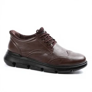 Men’s Black Leather Oxfords Lace-Up Business Formal Shoes Wedding Dress Made