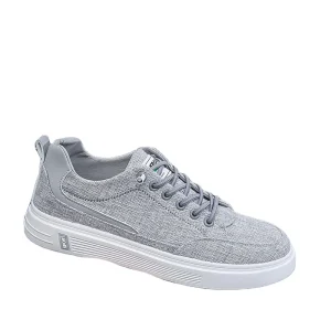 Men’s Breathable Canvas Casual Walking Skater Shoes