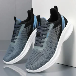 Men’s Breathable Casual Sports Walking Style Shoes Men New Walking Style Sport Shoes Walking Shoes Casual Running Shoes for Men