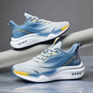Men’s Breathable Running Shoes Lightweight Cushioned Athletic Sneakers for Gym & Daily Wear