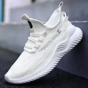 Men’s Breathable Sports Shoes Thin Running Mesh Shoes Lightweight