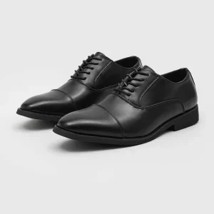 Men’s British Style Office Leather Shoes Comfortable Business Formal Leather Shoes Fashion Trend