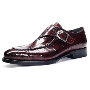 Men’s Business Dress Shoes PU Leather Pointed Shoes Oxford Men Walking Style Formal Wedding Party Shoes