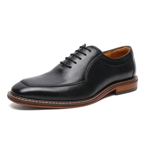 Men’s Business Formal Genuine Leather Shoes Big Size Lightweight Single Oxford Wedding Groom Shoes Dress Shoes Casual