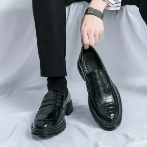 Men’s Business Formal Groom Wedding Leather Shoes
