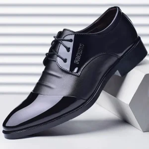 Men’s Business Formal PU Monk Strap Lightweight Single Low Top Oxford Mesh Lining Wedding Groom Shoes Dress Shoes Casual