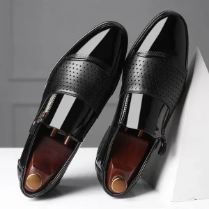 Men’s Business PU Shoes Formal Dress Shoes Large Size Single Style All-season New Arrivals Wedding Shoes