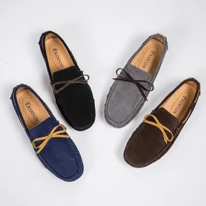 Men’s Casual Boat Shoes Slip-On Plus Size 38-48 Live Driving Men’s Large Size Comfortable Outdoor Shoes