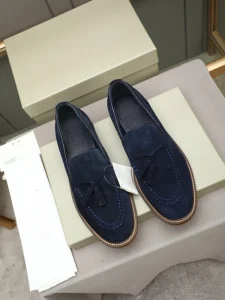 Men’s Casual Boat Shoes and Driving Loafers Genuine Leather Anti-Slippery Soft Comfort French Fashion All Seasons