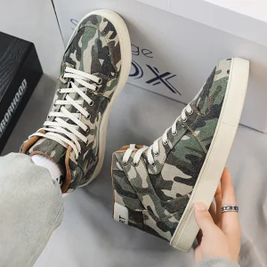 Men’s Casual Canvas Shoes Are Comfortable Lightweight Breathable and Anti slip Walking Shoes
