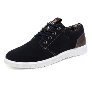 Men’s Casual Canvas Shoes Korean Version Trendy Student Comfort Board Shoes Retro Casual Sports Shoes