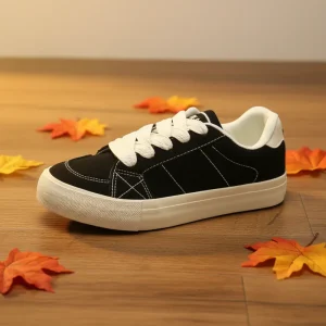 Men’s Casual Canvas Shoes with a Minimalist Style Men’s Fashionable Casual Shoes Autumn Running Canvas