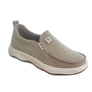 Men’s Casual Canvas Slip-on Shoes with Breathable Sole Durable for Spring Summer Autumn Walking