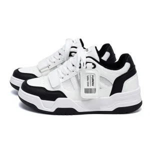 Men’s Casual Chunky Sneakers Fashion Thick Sole Walking Shoes Wenzhou Factory Lightweight Breathable Platform Footwear