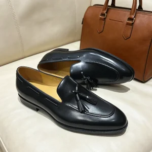 Men’s Casual Loafers Easy Slip ons Comfortable Stylish Handcrafted Leather Loafers