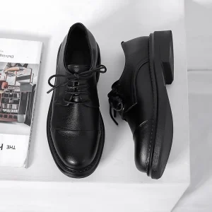 Men’s Casual Microfiber Leather Dress & Oxford Shoes Soft Comfortable Business Office Style Formal Shoes