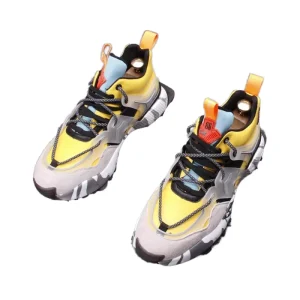 Men’s Casual Outdoor Sports Skateboard Shoes Trendy Thick Soled Height Increasing Walking Style New Fashionable Style
