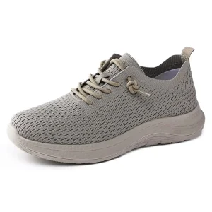 Men’s Casual P6000 Shoes Breathable Lightweight Mesh with Lace up Comfortable Single Layer Polyurethane for Autumn Couple’s