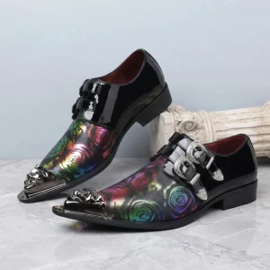 Men’s Casual PU Loafers British Style Breathable Lightweight Solid Trendy Personalized Stylish